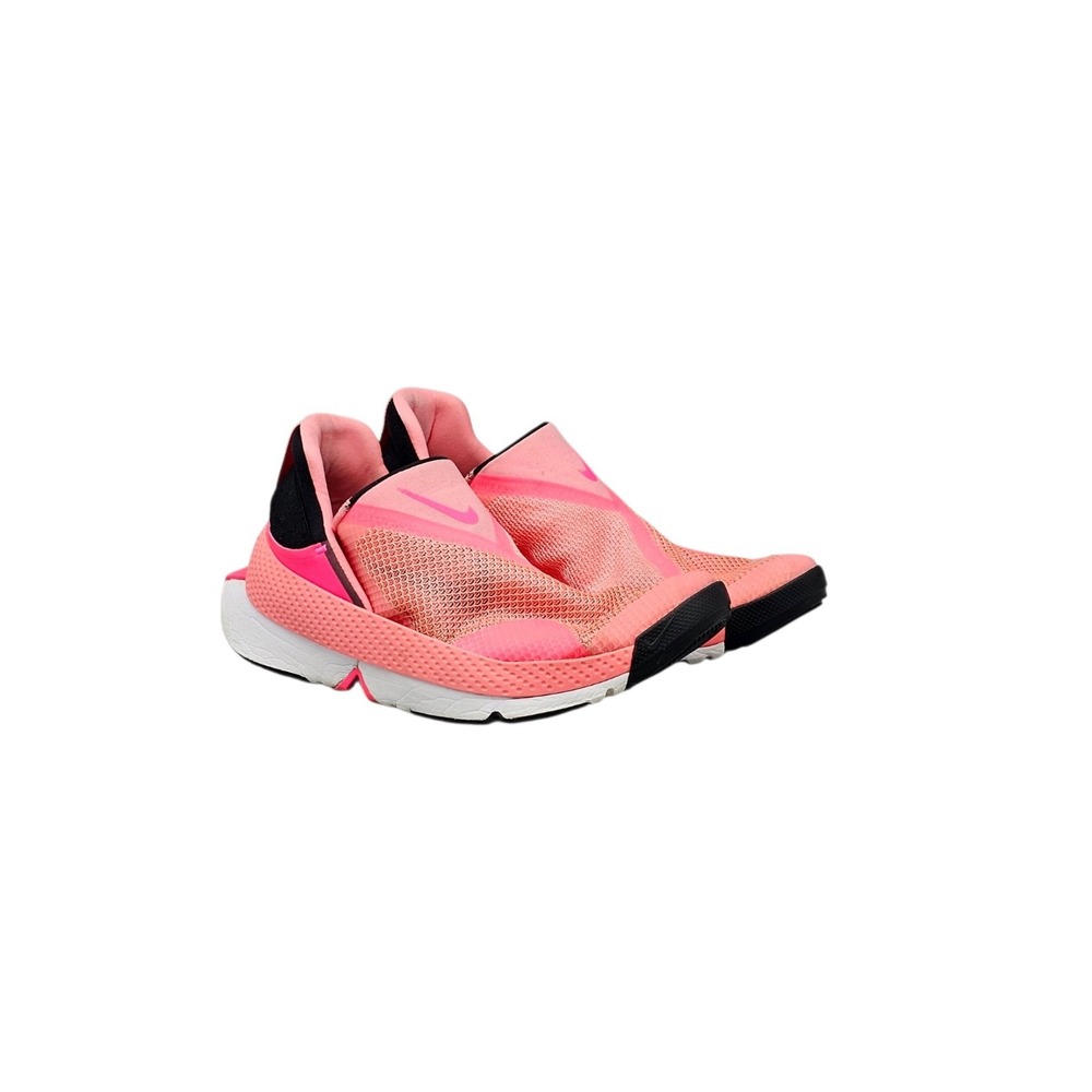 Nike Men's Size 8.5 Go Flyease Pink Gaze Hyper Black Shoes DZ4860-600